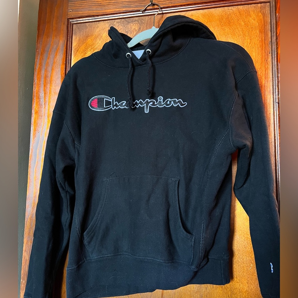 Black womens champion hoodie